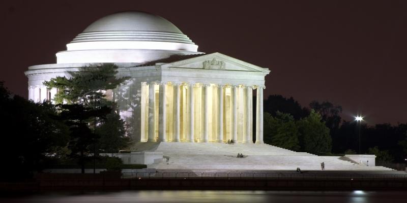 Stadtspaziergang durch Washington DC Capital Region USA